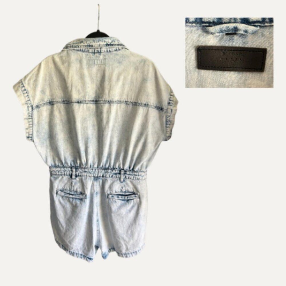 [BLANKNYC] Light Wash Denim Romper – Size L - Picture 3 of 3